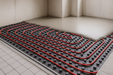 Fußbodenheizung