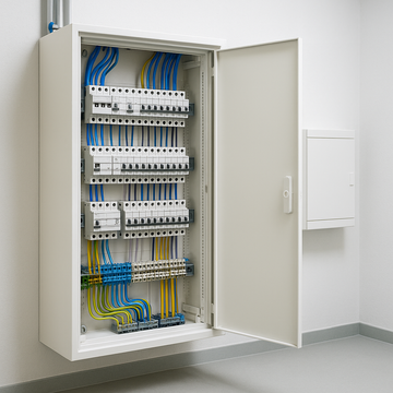 Verteiler u. Schaltschrank