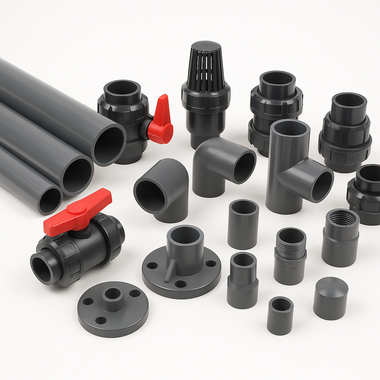 PVC Rohre und Fittinge