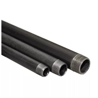 Gewinderohr schwarz