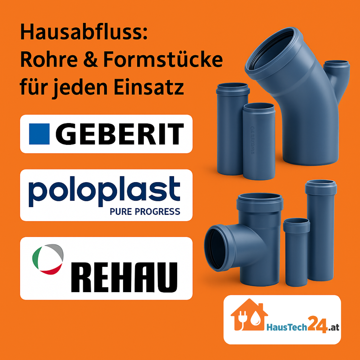 Hausabfluss