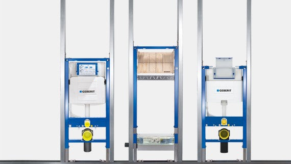 Geberit & Huter Montagegestelle