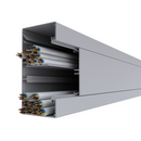 BRA3 Alu Brüstungskanal Unterteil H=62 B=130mm, natureloxiert-2