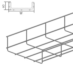 Universaldeckel B=100 sendzimir verzinkt