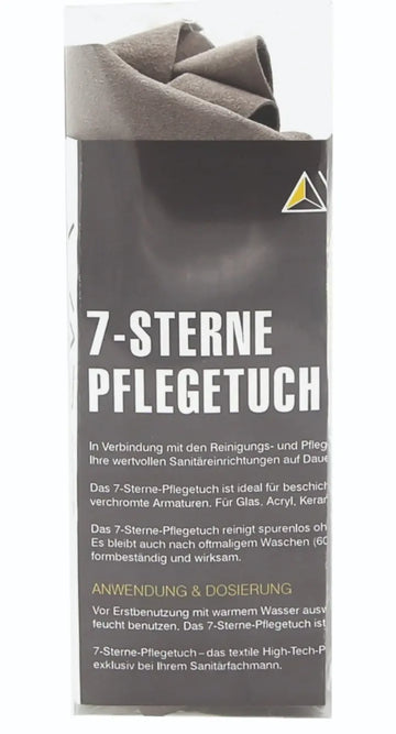 7 Sterne – Pflegetuch 56 × 56 cm – 1 Stück