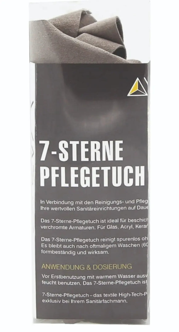 7 Sterne – Pflegetuch 56 × 56 cm – 1 Stück