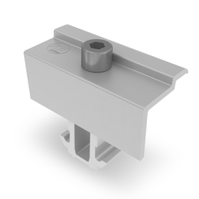 K2 DomeClamp Endklemme Set 30-50 mm silber
