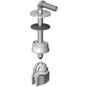 MKW – Aquila Plus WC-Sitz mit Deckel weiß und Metallscharnier – 1 Stück