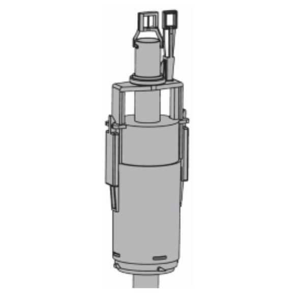 WimTec SLK Ablaufventil für SanTec SLK Spülkasten