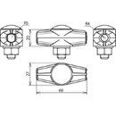 ES-Trennklemme ESTK 8.10 ZG für Rd 8/10 mm DEHN-2