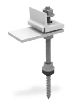 Stockschraube M10x200, vormontiert mit Climber und Faserzementdichtung