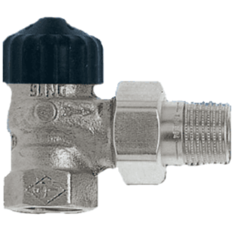 Heimeier Thermostatventil Eckform 1"