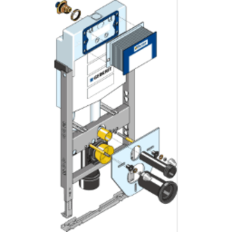Huter 1020-G Montageelement Wand-WC für Trockenbau