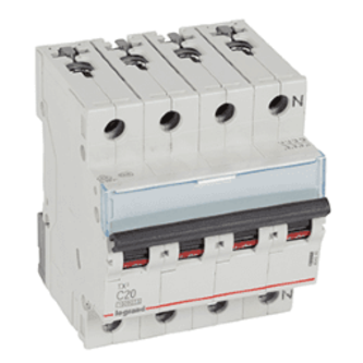 LEGRAND TX³ Leitungsschutzschalter C 20 A 3P+N 10 kA