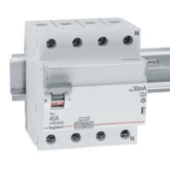 FI-Schalter TX³ Typ A 40 A 4-polig 30 mA LEGRAND