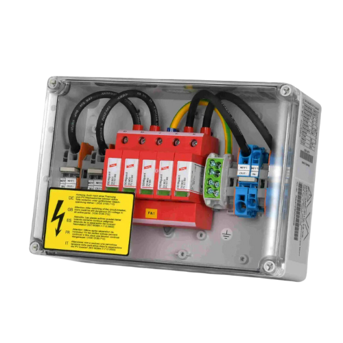 PV-Anschlußbox 2 MPPT, 2IN/1OUT pro MPPT, ÜSS Typ II, Verschraubung | VPE 1 Stk.