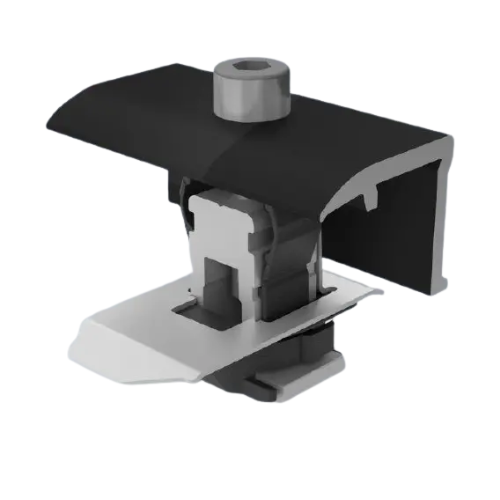 K2 Endklemme 25-40 mm, Schwarz eloxiert | VPE 1 Stk.