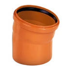 Pvc-Kanal-Bogen Kgb DN 400/da 400mm 30 Grad