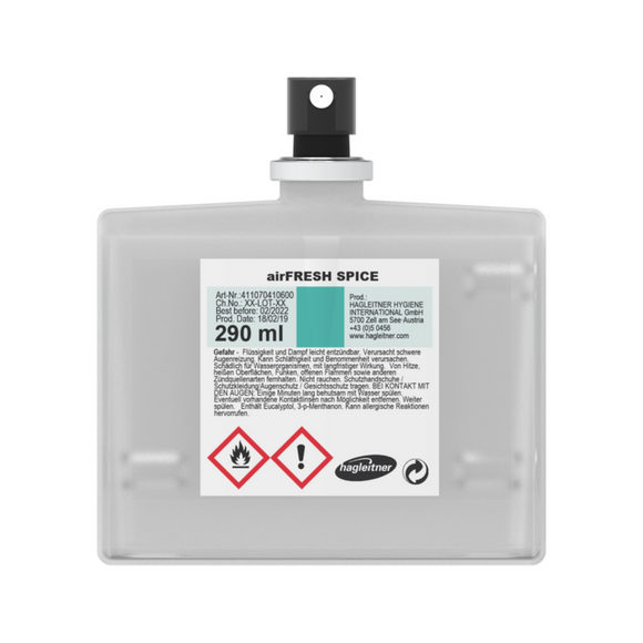 Hagleitner AirFresh Spice 300 ml 8 Stück pro Karton