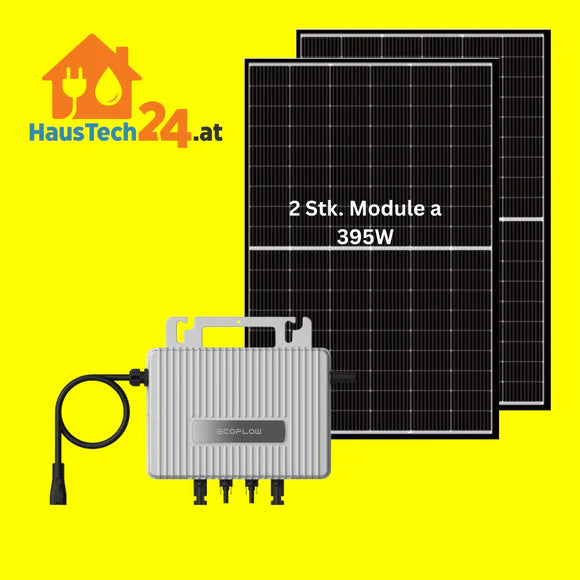 HT24 Balkonkraftwerk SET 800 - inkl. Zustellung in ganz Österreich bis Bordsteinkante