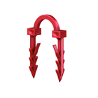 VN-FLOORTEC Tackerclip 3D Mittel, 42mm VPE 400 Stk., Preis per 100 Stk.