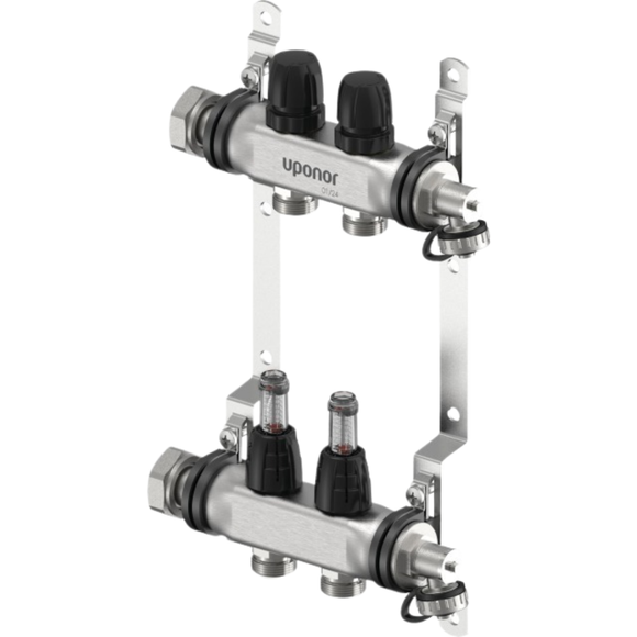 Uponor Vario S Verteiler FM 2xG3/4 Euro - G1