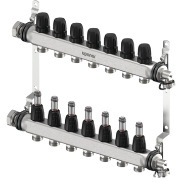 Uponor Vario S Verteiler FM 7xG3/4 Euro - G1