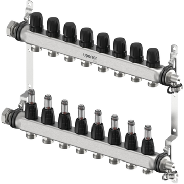 Uponor Vario S Verteiler FM 8xG3/4 Euro - G1