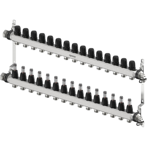 Uponor Vario S Verteiler FM 15xG3/4 Euro - G1