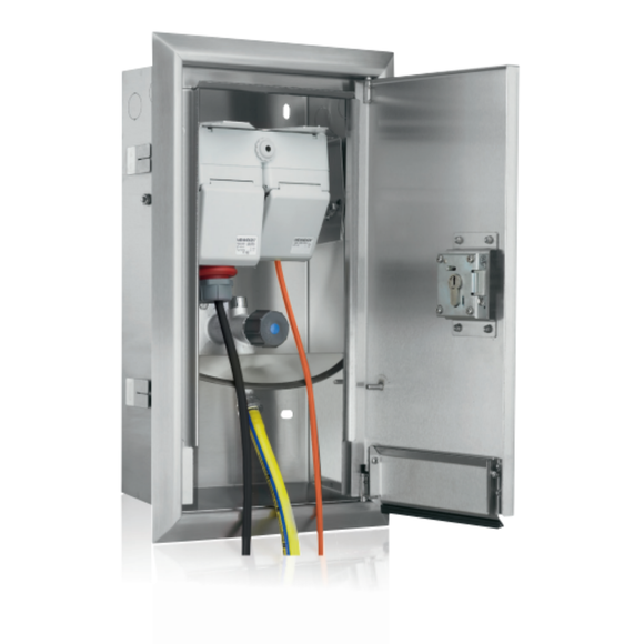 KEMPER TRESOR Wandeinbauschrank FROSTI DN15, Steckdose 230 V u. 400 V