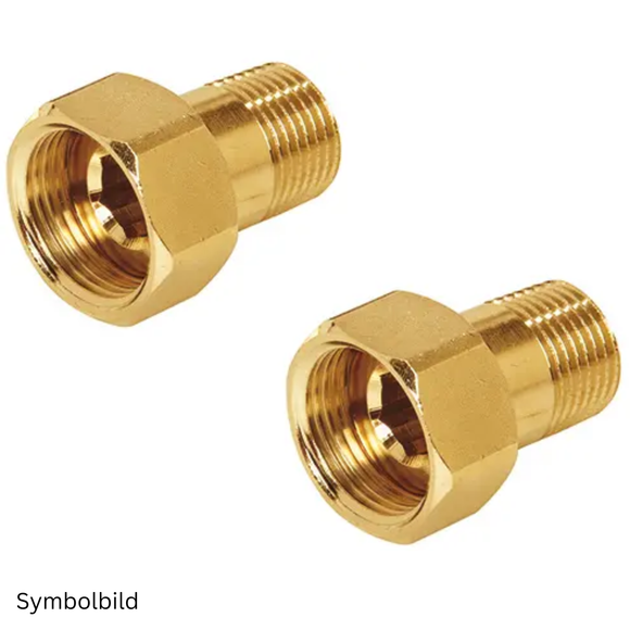 Ista Anschlussverschraubung 170-00 1/2"X3/4" (Paar)