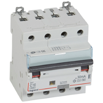 FI/LS-Schalter Typ F 16 A 30 mA C 4-polig 6 kA Legrand