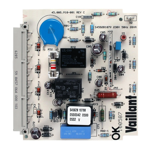 Vaillant-Gasfeuerungsautomat 100558