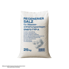 Regeneriersalz für Enthärtungsanlage EN973 Typ A DIN 19604 | 25 kg Sack