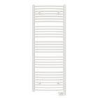 Una 2.0 Badheizkörper gebogen weiß rein elektrisch, 175x60cm, 1000W