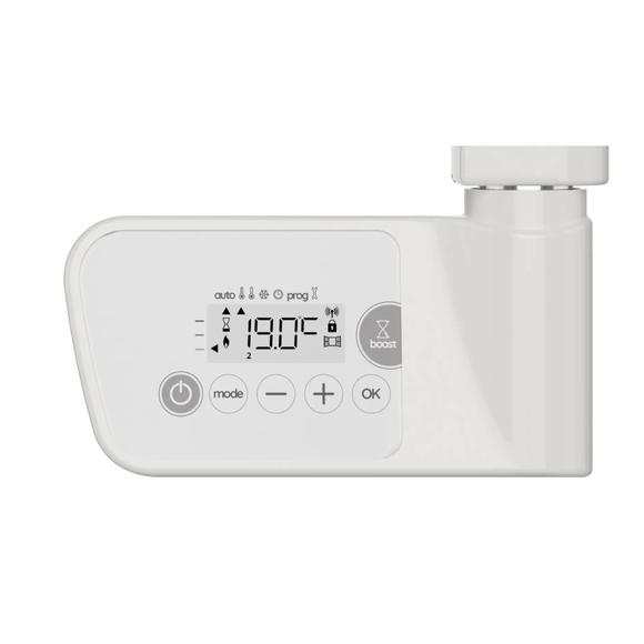 Una Badheizkörper gebogen weiß rein elektrisch, 175x60cm, 1000W