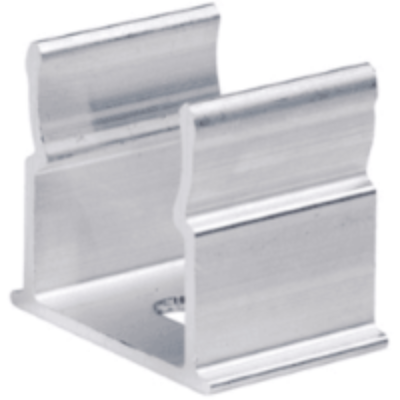 Aluminium Klemmschelle Ø 20 mm – 1 Stück