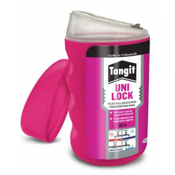 Tangit Unilock Gewindedichtfaden 160 m – Profirolle (doppelte Länge gegenüber Baumarktgröße)