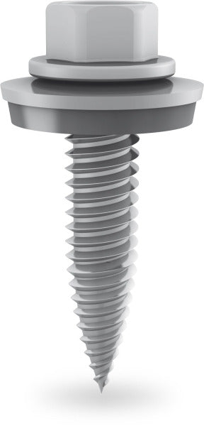 Gewindeformende Schraube mit Dichtscheibe 6x38mm | VPE 1 Stk.