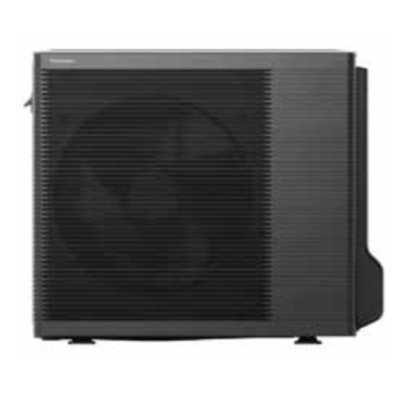 Panasonic L/W Wärmepumpe Aquarea K T-CAP, 3ph, 9 kW, Außengerät