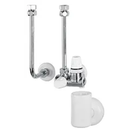 Una Speicheranschlussgarn. 1/2" für Aussen- u. Mittenmontage, Chrom-1