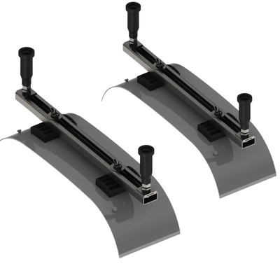 Forta Wannenfußgestell für Forta Stahlemail Wannen - 1 Set aus 2 Stück