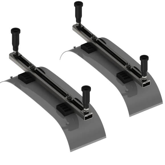 Forta Wannenfußgestell für Forta Stahlemail Wannen - 1 Set aus 2 Stück