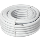 Viega Mehrschichtverbundrohr Raxofix 5302.48 16x2,2 mit 13 mm Dämmung weiß