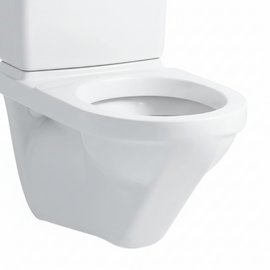 LAUFEN Moderna R Wand-WC Tiefspül-Kombi spülrandlos, weiß, 677 × 390 × 385 mm