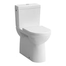 LAUFEN – Pro Stand-WC-Kombi Tiefspüler 6 l Abgang ohne SPK und WC-Sitz, Weiß-1