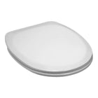 LAUFEN – Object WC-Sitz mit Deckel und Scharnieren aus Edelstahl, Weiß