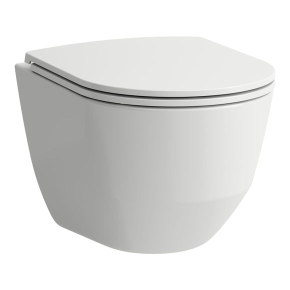 LAUFEN – WC-Pack WC + S & D + Montageset 2096.5 S & D: Slim, abnehmbar, Compact