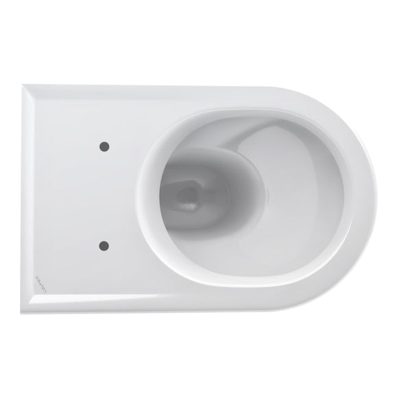 Laufen Pro Wand-WC Tiefspüler weiß spülrandlos ohne WC-Sitz/Deckel