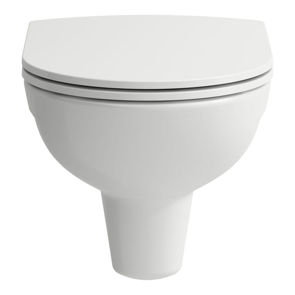 Laufen Pro Wand-WC Tiefspüler weiß spülrandlos ohne WC-Sitz/Deckel